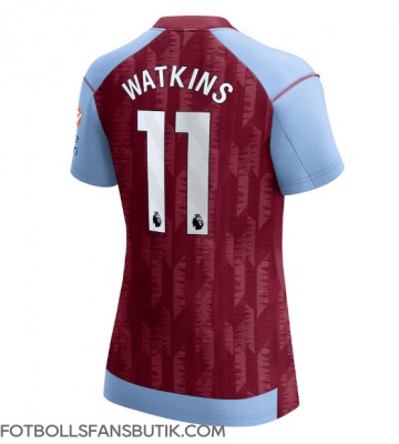 Aston Villa Ollie Watkins #11 Replika Hemmatröja Damer 2023-24 Kortärmad